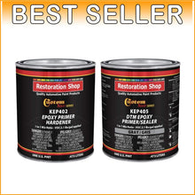 Load image into Gallery viewer, Fast-Drying Gray Epoxy Primer &amp; Sealer 1 Quart Kit - Corrosion Resistant Finish