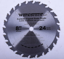 Load image into Gallery viewer, Heavy-Duty Dado Blade Set (8", 24 Tooth) for Smooth Wood Cuts - Safety Feature