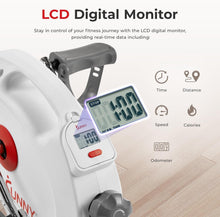 Load image into Gallery viewer, Portable Under Desk Pedal Bike with 16 Resistance Levels &amp; App Connectivity