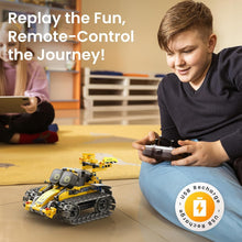 Load image into Gallery viewer, Interactive Robot Kit for Boys 8-14 with Expressive LED Eyes &amp; Remote Control
