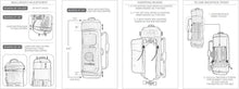 Load image into Gallery viewer, Luxurious Padded Skateboard Carrier Backpack with Multi-Use Storage Compartments