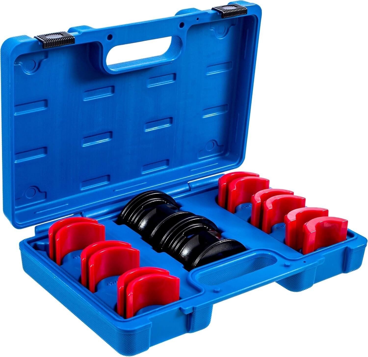 Heavy Duty 6-Piece Fork Seal Driver Tool Kit for Easier Motorcycle Maintenance