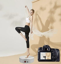 Load image into Gallery viewer, Compact 11.8 Inch Rotating Display Stand with Remote Control for All Occasions