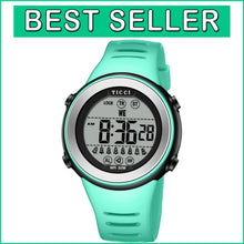 Load image into Gallery viewer, Unisex Waterproof Watch with 8 Vibrating Alarms - Ideal for Medication Reminders