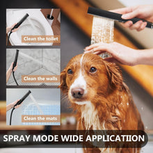 Load image into Gallery viewer, High-Pressure Matte Black Shower Faucet Set - Wall Mount 8" Rain &amp; Handheld