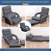 Load image into Gallery viewer, Compact Folding Gaming Chair with 42 Reclining Positions – Comfort Meets Style