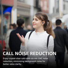 Load image into Gallery viewer, Bluetooth 5.3 Wireless Earbuds with 6 Mics for Clear Calls &amp; Bass-Enhanced Sound