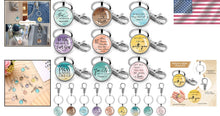 Load image into Gallery viewer, Lightweight Religious Keychains with Bible Verses - Inspirational Gifts in Bulk