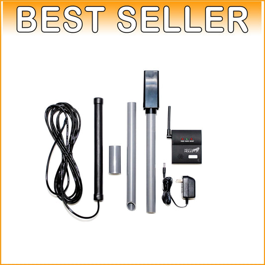 Wireless Driveway Alarm: 400 ft Range Electromagnetic Vehicle Detection System