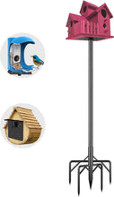 Load image into Gallery viewer, Robust Bird House Pole Kit with 5-Prong Base - Perfect for Bird Watching