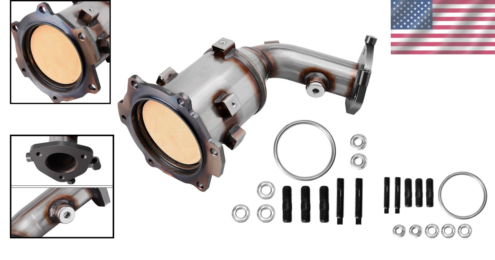 High-Efficiency Catalytic Converter for 2003-2007 Murano - Rust Resistant Design