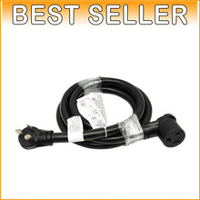 Load image into Gallery viewer, 10FT Heavy-Duty Adapter Cord: NEMA 10-50P to 6-50R - 50A 250V Power Connector