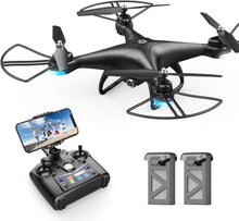 Load image into Gallery viewer, HS110D 1080P FPV Drone with 120° Camera &amp; Voice Control - Perfect for Beginners