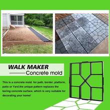 Load image into Gallery viewer, Reusable 15.7'' Concrete Path Maker Molds for Beautiful Stepping Stone Pavers