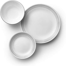Load image into Gallery viewer, Lightweight 18-Piece Dinnerware Set with Glossy Finish - Dinner Service for 6