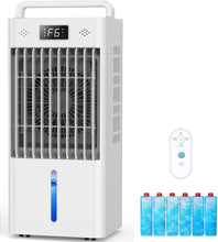 Load image into Gallery viewer, 6-Speed Portable Evaporative Air Conditioner with 20H Cooling &amp; Remote Control