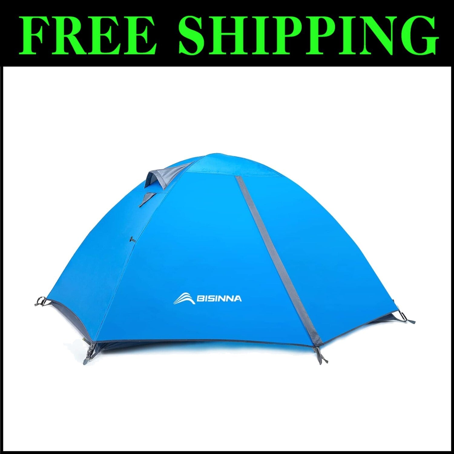 Lightweight 2-Person Waterproof Camping Tent - Easy Setup for Outdoor Adventures