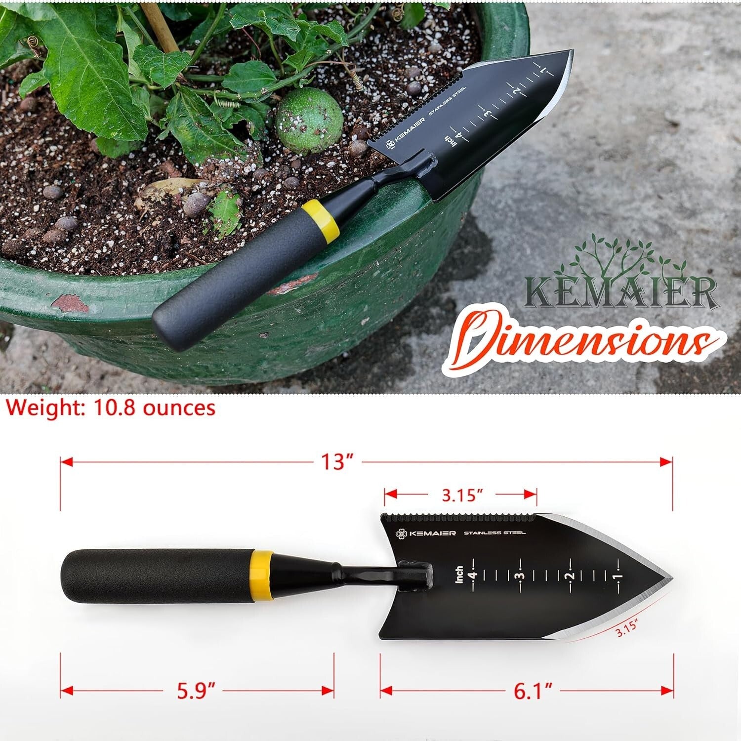 Ultimate 5-in-1 Gardening Tool Set - Precision Engineered Stainless Steel