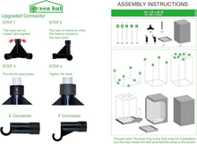 Load image into Gallery viewer, Alloy Steel Frame Hydroponic Grow Tent 24"x24"x48" - Sturdy Plant Environment