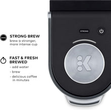 Load image into Gallery viewer, Portable K-Cup Coffee Maker with Strong Brew Button - Travel Mug Friendly Design