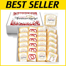 Load image into Gallery viewer, Irresistible 24 Count Anniversary Cookies - Individually Wrapped Party Favors
