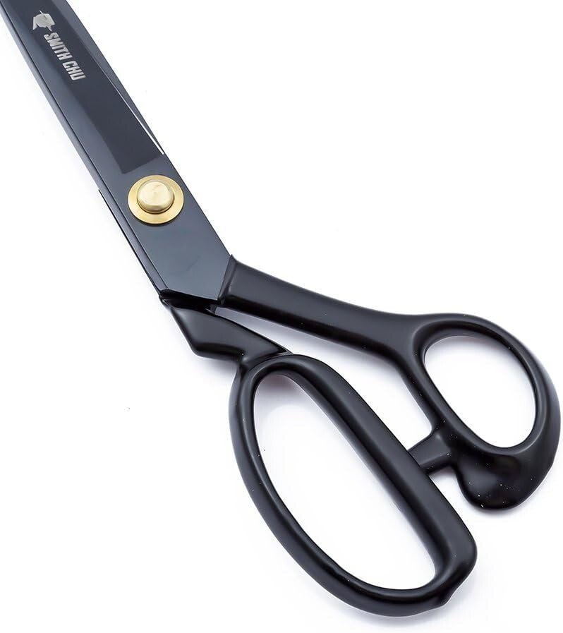 Precision 11-Inch Tailor Scissors - High-Carbon Steel Shears with Ergonomic Grip