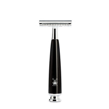 Load image into Gallery viewer, Closed Comb Safety Razor and Pure Badger Brush Set - Barbershop Quality Grooming
