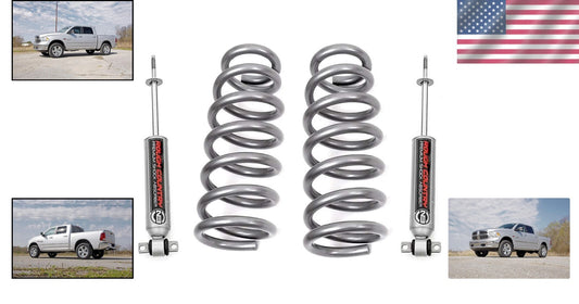 Enhance Your 2009+ Ram 1500 with a 2 Inch Leveling Kit & Premium Coil Springs