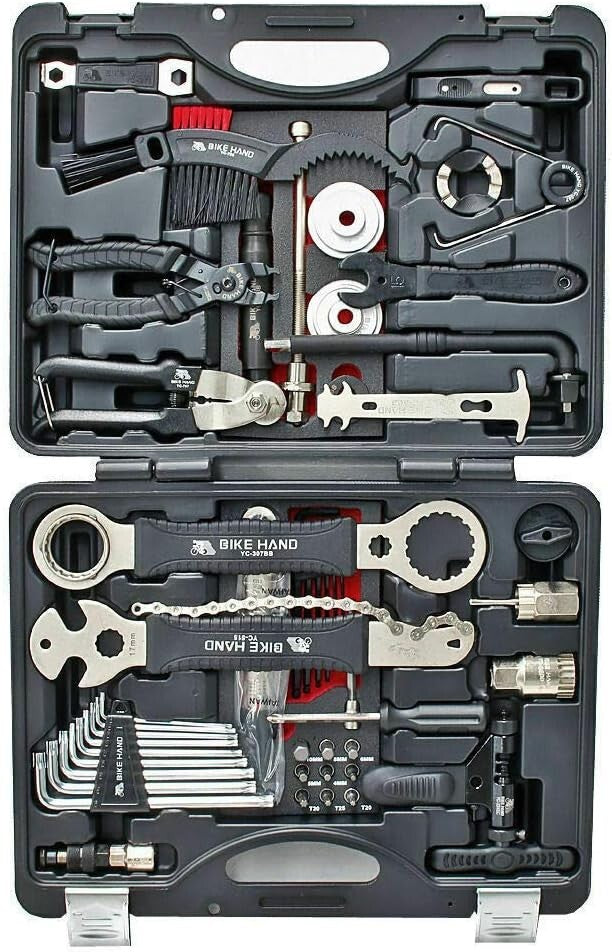 Durable Heat Treated Steel Bike Tool Kit - 23-Piece with Precision Torque Wrench