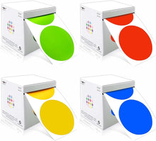 Load image into Gallery viewer, Effortless Organization with 3-Inch Round Color Code Stickers - 4 Vibrant Colors