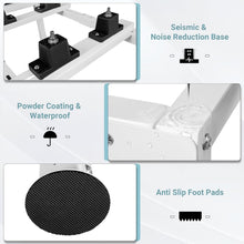 Load image into Gallery viewer, Anti-Vibration Mini Split Ground Stand for Outdoor AC Unit Installation