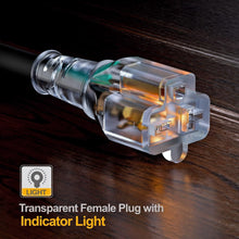 Load image into Gallery viewer, 25-Feet / 7.65M Heavy Duty 20 Amp Nema 6-20P Extension Cord with Indicator Light