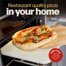 Load image into Gallery viewer, Durable Rectangular Pizza Stone 15 x 12” - Ideal for Baking &amp; Grilling Magic