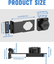 Load image into Gallery viewer, Zinc Alloy Password Hasps - Versatile Security Locks for Cabinets, Gates &amp; More