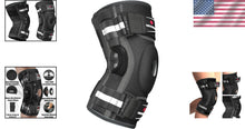 Load image into Gallery viewer, Ultimate Knee Support Brace - Copper Infused Hinges &amp; Adjustable Fit for Comfort