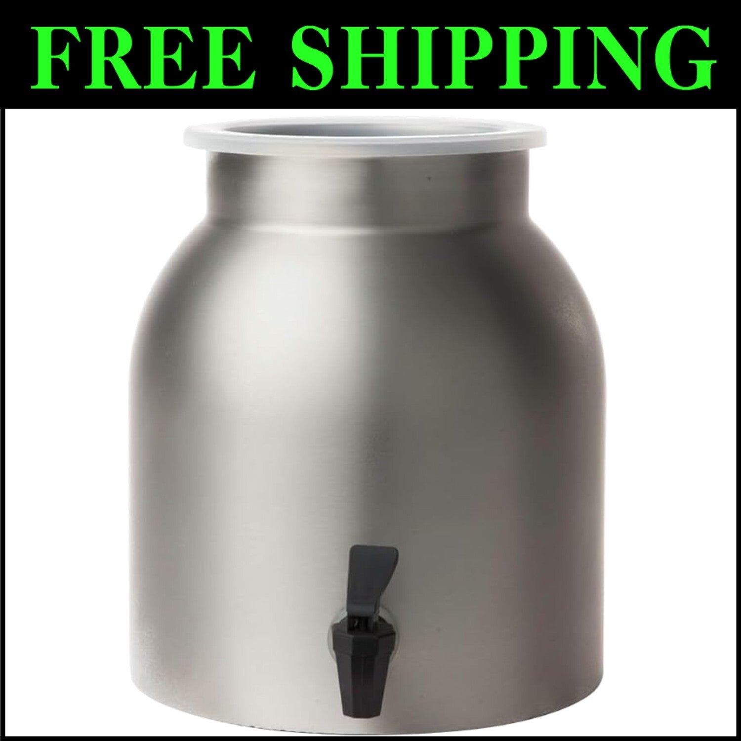 Elegant 2.2 Gallon Stainless Steel Water Dispenser - Eco-Friendly Design