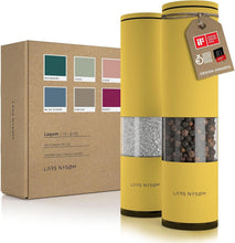 Load image into Gallery viewer, Compact Adjustable Spice Mill Set for Home &amp; Restaurant Use - Manual Operation