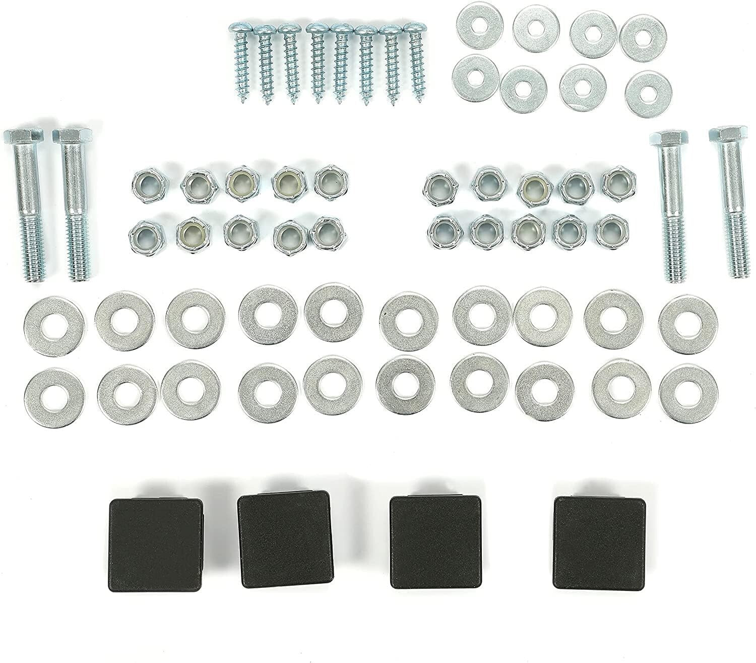 Galvanized Steel Bunk Board Guide Rails for Easy Boat Loading - 2 Foot Kit