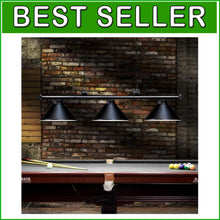 Load image into Gallery viewer, Modern Industrial Pool Table Chandelier with Durable Metal &amp; Instant On Feature