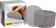 Load image into Gallery viewer, Durable 50 Pack Abranet Sanding Discs – Grit 80, Perfect for All Sanding Needs