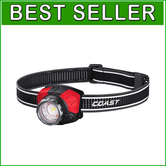 FL85R Waterproof Rechargeable Headlamp with 18-Hour Battery - Red/Green/White