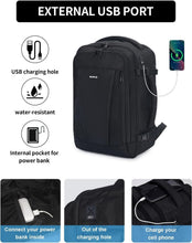 Load image into Gallery viewer, Functional Travel Backpack with Luggage Sleeve &amp; Expandable Water Bottle Pocket