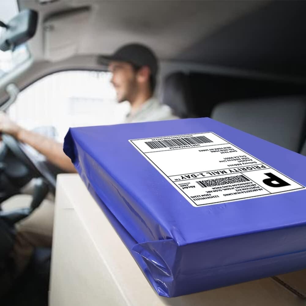 1000 Pcs 10x13 Inch Purple Poly Mailers - Waterproof & Tear-resistant Shippin...