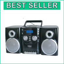 Load image into Gallery viewer, Lightweight Portable CD Player &amp; Cassette Player with Twin Detachable Speakers