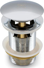 Load image into Gallery viewer, Durable Chrome Pop-up Drain Stopper for Easy Installation - Bath Essential