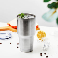 Load image into Gallery viewer, Stylish 30oz Insulated Coffee Tumblers - 12 Count, Includes Straws &amp; Brushes