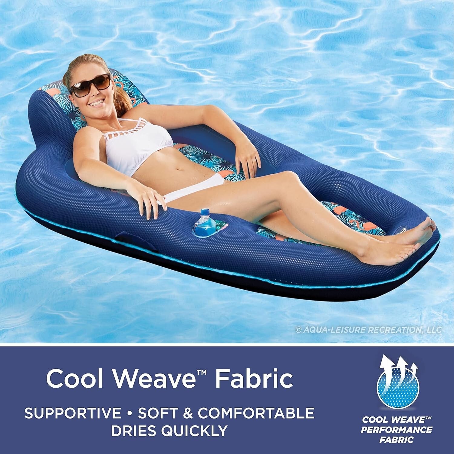 Aqua Luxury Water Lounge – 60x36 Inflatable Pool Float for Ultimate Relaxation