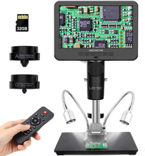 Load image into Gallery viewer, All-Purpose 2000x Microscope Kit with HD Video &amp; LCD Display for Home &amp; School