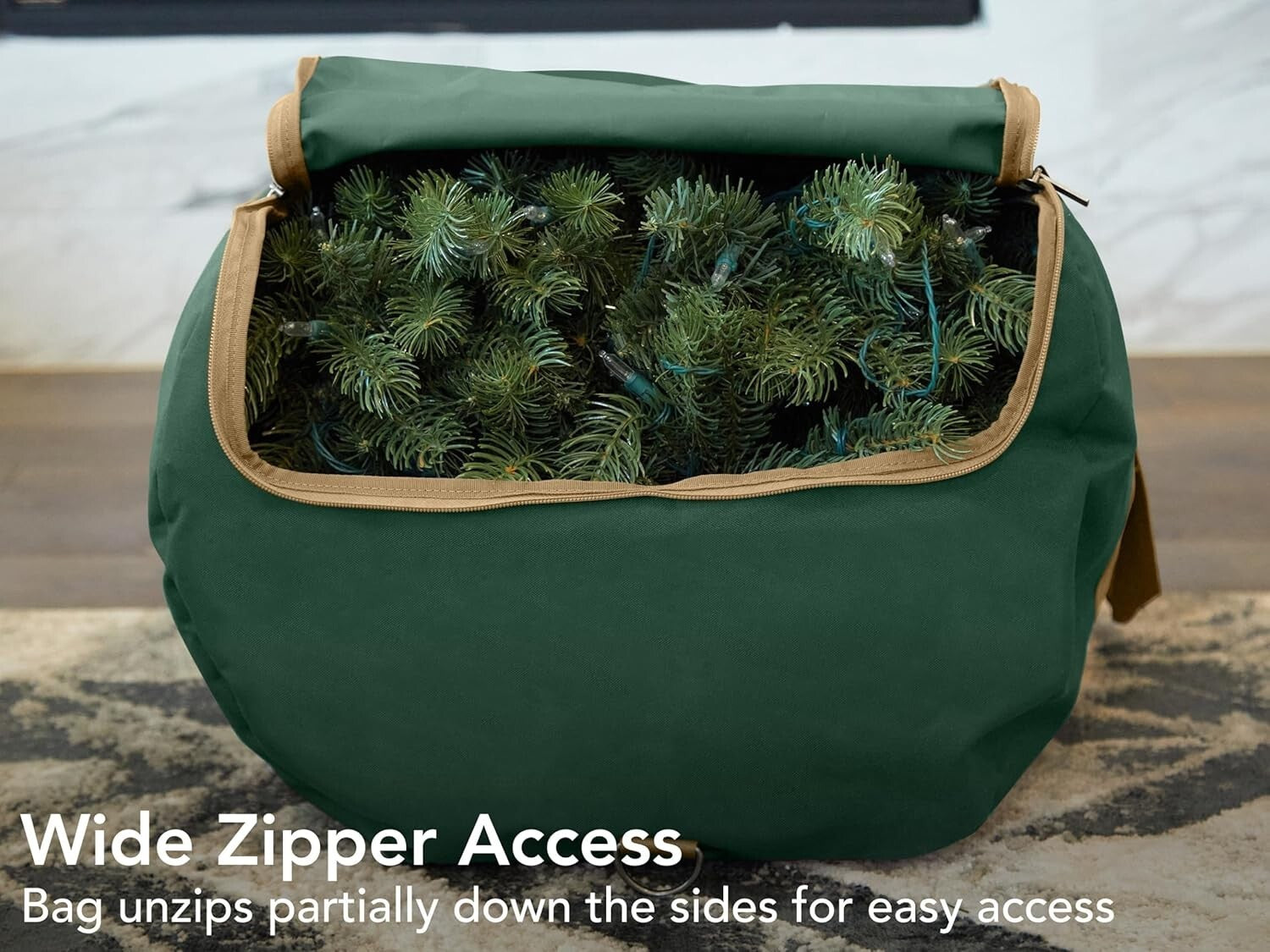 Durable Christmas Tree Storage Bag with Reinforced Handles for Holiday Decor