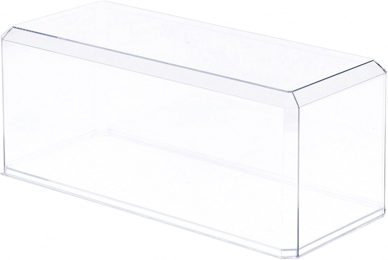 Stackable Clear Display Case (13" W x 5.5" D) for Model Cars & Figurines
